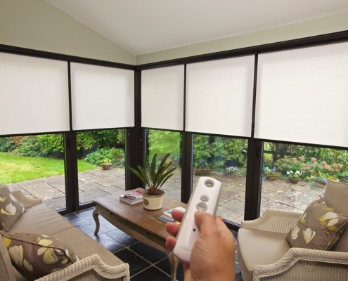 Motorised Blinds Maintenance Tips: Keeping Them Dust-Free and Functional At a click of a button, you can raise or lower your blind to the selected position to allow for the correct amount of light and privacy.