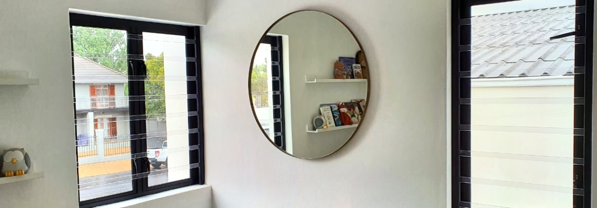 Protect your home and your view with Clear Armed Bars from House of Supreme.