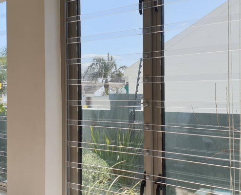 Protect your home and your view with Clear Armed Bars from House of Supreme.
